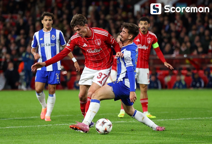 '다이치 데뷔전' 노팅엄, 강호 포르투 상대 2-0 완승